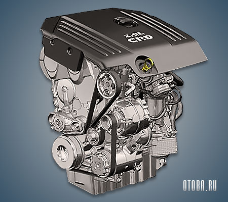 2.0-литровый дизельный мотор Крайслер ECD фото.