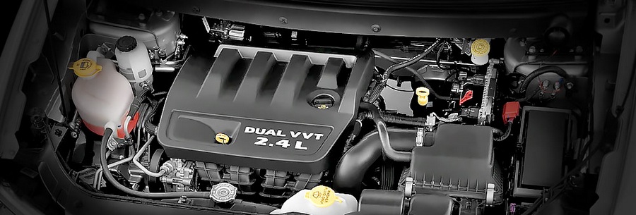 2.4-литровый бензиновый силовой агрегат Dodge ED3 под капотом Додж Авенджер.