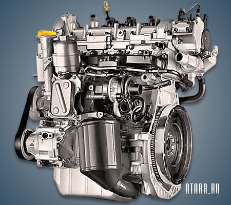 1.6-литровый дизельный мотор Фиат 1.6 JTD фото.