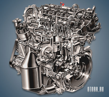 1.3-литровый дизельный мотор Фиат 1.3 multijet в разборе.