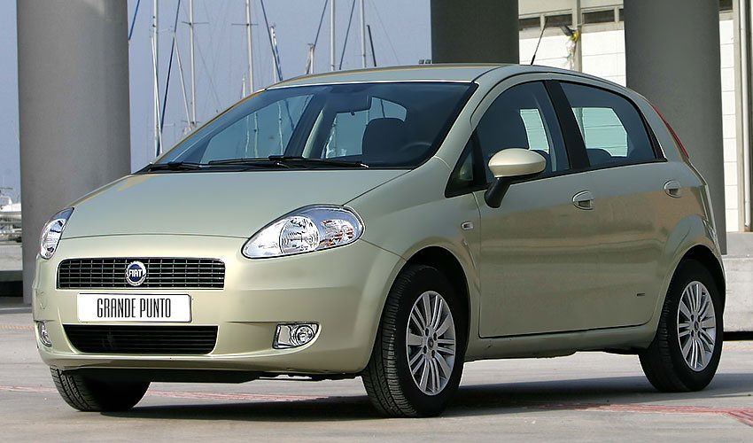 Fiat Grande Punto с дизельным двигателем 1.3 литра 2008 года