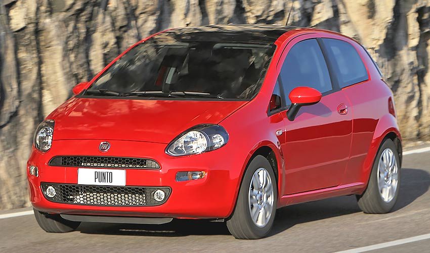 Fiat Punto с дизельным двигателем 1.3 литра 2014 года