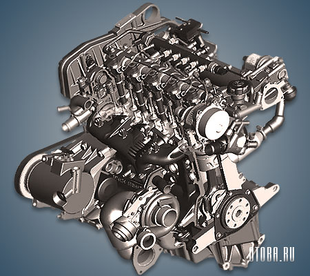 2.4-литровый дизельный мотор Фиат 2.4 multijet фото.