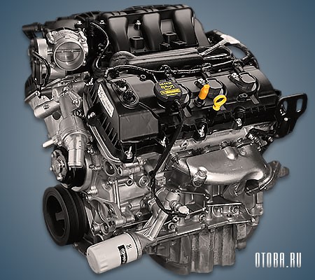 Двигатель Форд Циклон 3.7 литра фото.