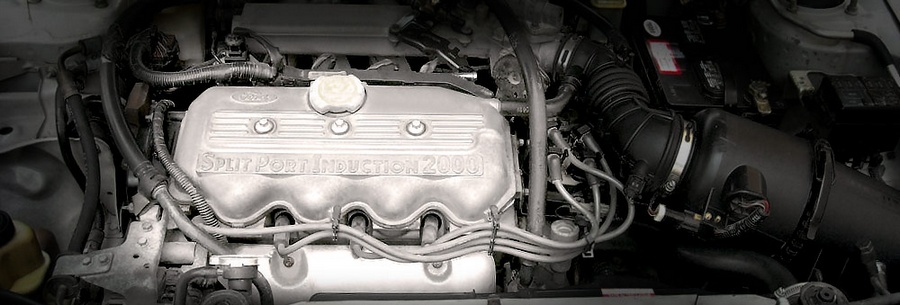 2.0-литровый бензиновый силовой агрегат F8CE под капотом Форд Эскорт.