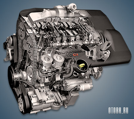 2.0-литровый дизельный мотор Форд FMBA фото.