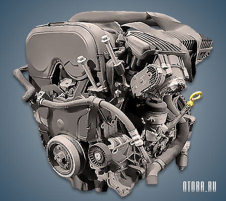 2.5-литровый бензиновый мотор Ford HUWA фото.
