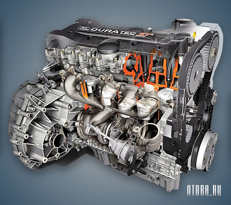 2.5-литровый бензиновый двигатель Форд HYDA фото.