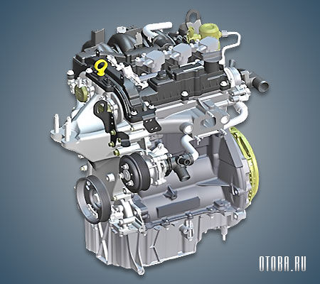 1.0-литровый бензиновый мотор Форд M1DA фото.