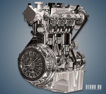 1.0-литровый бензиновый мотор Форд M1DA фото.