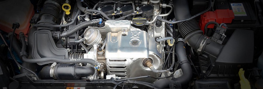 1.0-литровый бензиновый силовой агрегат M1JE под капотом Форд Фиеста.