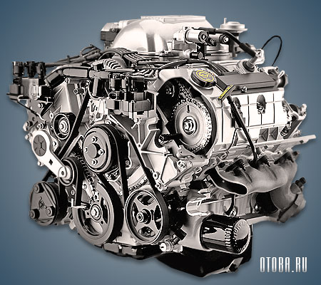 Бензиновый мотор Форд Modular третье поколение фото.