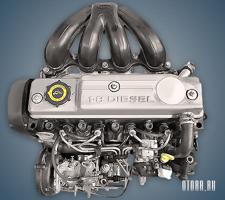 1.8-литровый дизельный мотор Форд RTK фото.