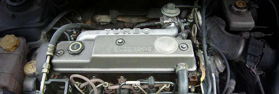 1.8-литровый дизельный силовой агрегат RVA под капотом Форд Эскорт.