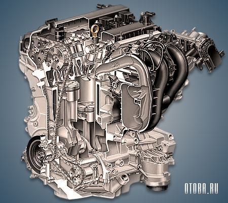 2.3-литровый бензиновый мотор Форд SEBA фото.