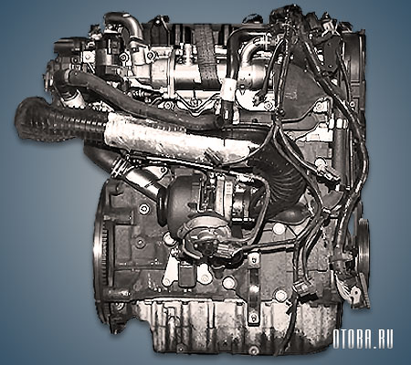 2.0-литровый дизельный мотор Форд TXDA фото.