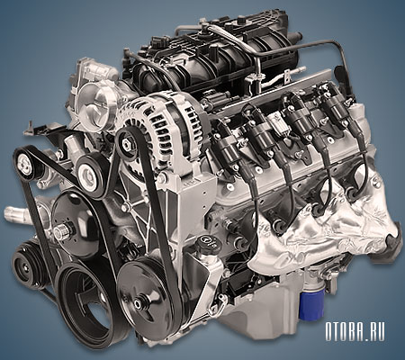 Двигатель GM LFA фото.