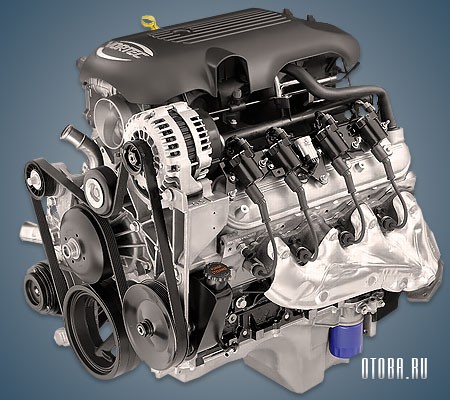 Двигатель GM LM7 фото.