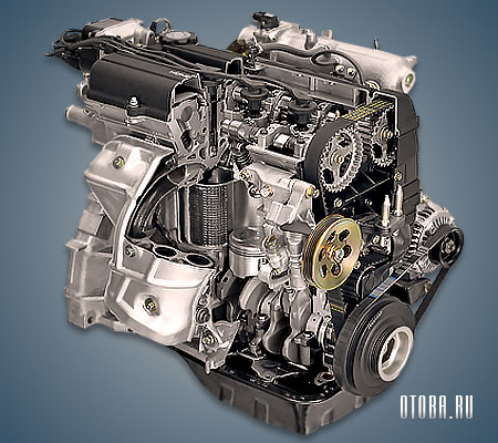 2.0-литровый бензиновый мотор Хонда B20B фото.