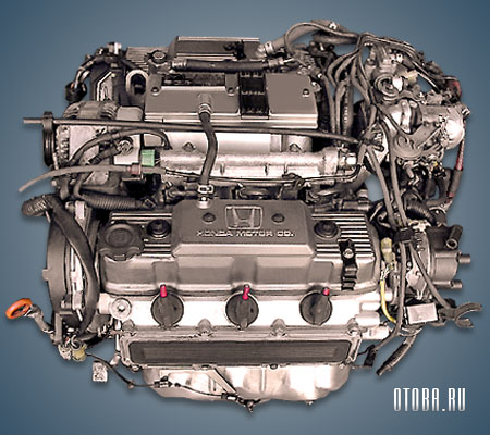 2.7-литровый бензиновый двигатель Хонда C27A фото.
