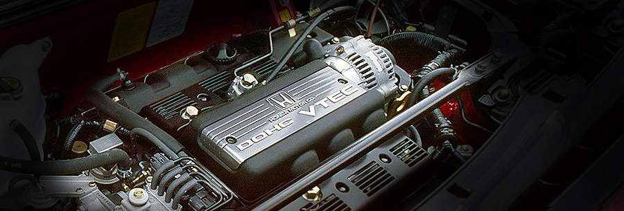 3.0-литровый бензиновый силовой агрегат Honda C30A под капотом Хонда NSX.