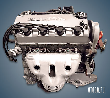 1.3-литровый бензиновый двигатель Honda D13B фото.