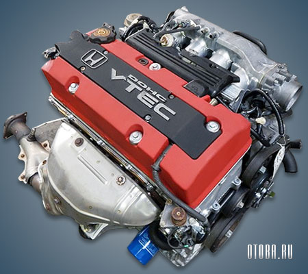 2.0-литровый бензиновый двигатель Honda F20C фото.