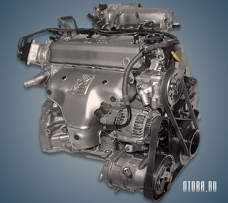 2.2-литровый бензиновый двигатель Honda F22B фото.