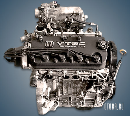 2.3-литровый бензиновый двигатель Honda F23A фото.