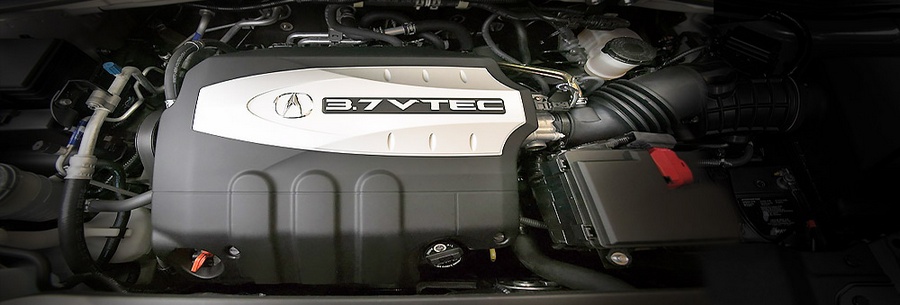 3.7-литровый бензиновый силовой агрегат Honda J37A под капотом Хонда Легенд.