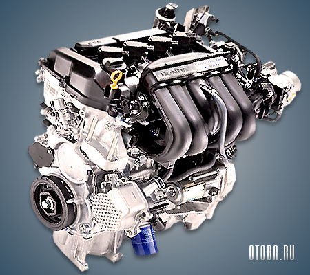 1.3-литровый бензиновый двигатель Honda L13B фото.