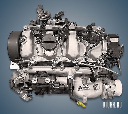 1.3-литровый дизельный мотор Хендай D3EA фото.