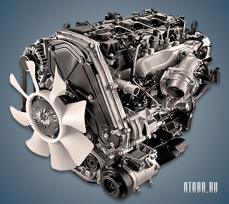 2.5-литровый дизельный мотор Хендай D4CB фото