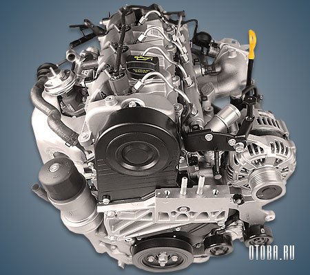 2.0-литровый дизельный мотор Хендай D4EA фото.
