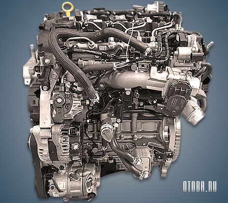 1.6-литровый дизельный двигатель Hyundai D4FE фото.