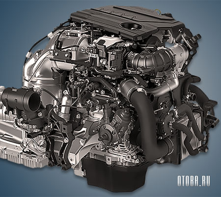 2.2-литровый дизельный мотор Хендай D4HF фото.
