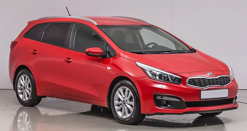 Kia Ceed с бензиновым двигателем 1.0 литра 2016 года