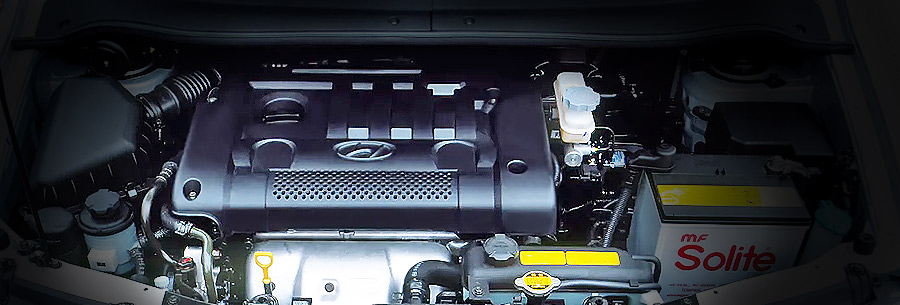 1.8-литровый бензиновый силовой агрегат G4GB под капотом Хендай Матрикс.