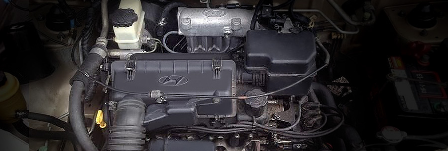 1.0-литровый бензиновый силовой агрегат Hyundai G4HC под капотом Хендай Атос
