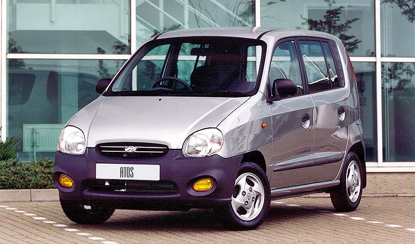 Hyundai Atos 2000 года с бензиновым двигателем 1.0 литра