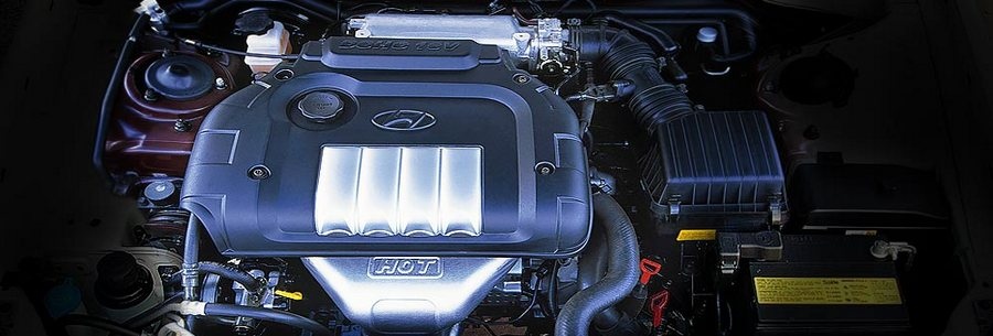 2.0-литровый бензиновый силовой агрегат Hyundai G4JP под капотом Хендай Соната ТагАЗ.