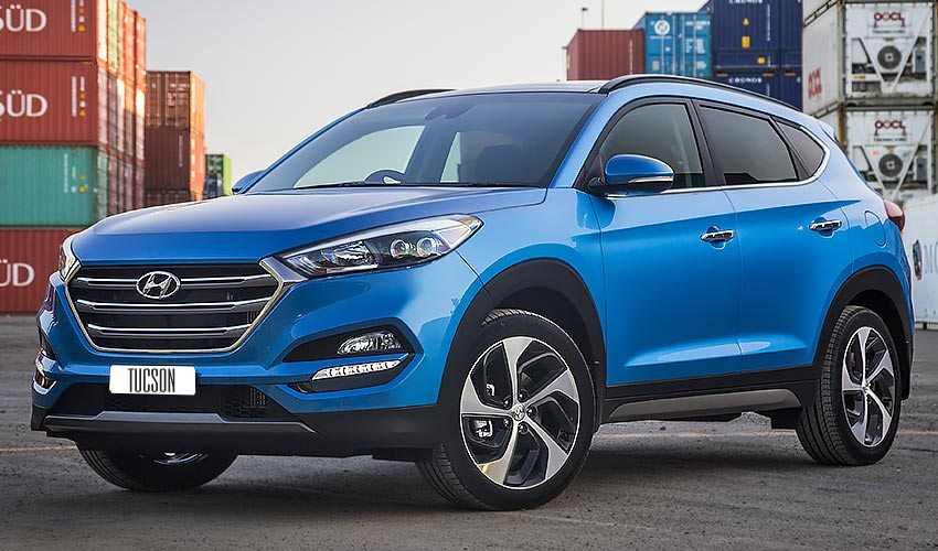 Hyundai Tucson 2018 года с бензиновым двигателем 2.0 литра