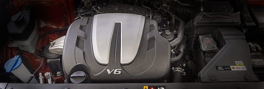 3.3-литровый бензиновый силовой агрегат Hyundai G6DF под капотом Хендай Соренто Прайм.