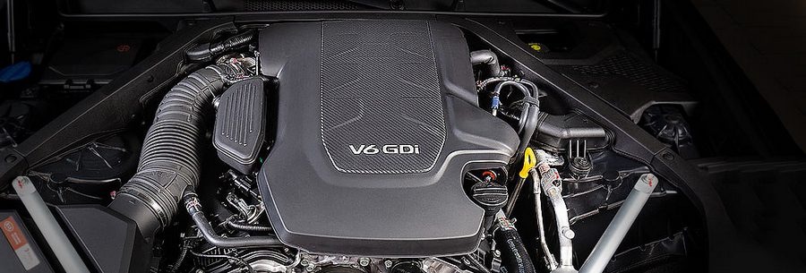 3.3-литровый бензиновый силовой агрегат Hyundai G6DM под капотом Киа К900.