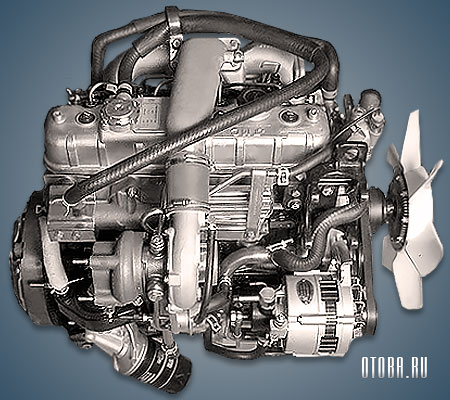 2.8-литровый дизельный мотор Исузу 4JB1 фото.