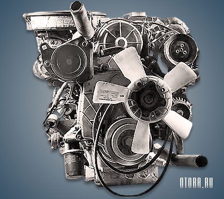 Двигатель 4ZD1 фото.