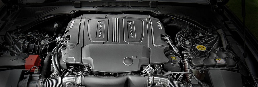 3.0-литровый бензиновый силовой агрегат Jaguar AJ126 под капотом Ягуар XF.