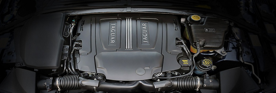 5.0-литровый бензиновый силовой агрегат Jaguar AJ133S под капотом Ягуар XJ.