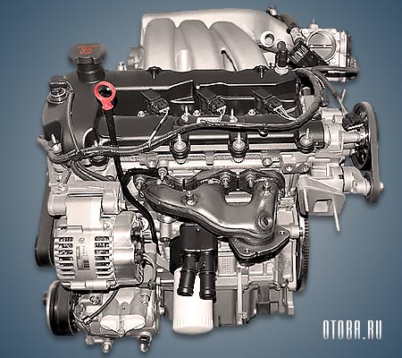 3.0-литровый бензиновый двигатель Jaguar AJ30 в разборе.