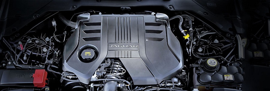3.0-литровый дизельный силовой агрегат Jaguar AJV6D под капотом Ягуар XJ.